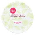 24-PACK OF PLATE PAPER MICROWAVE SAFE