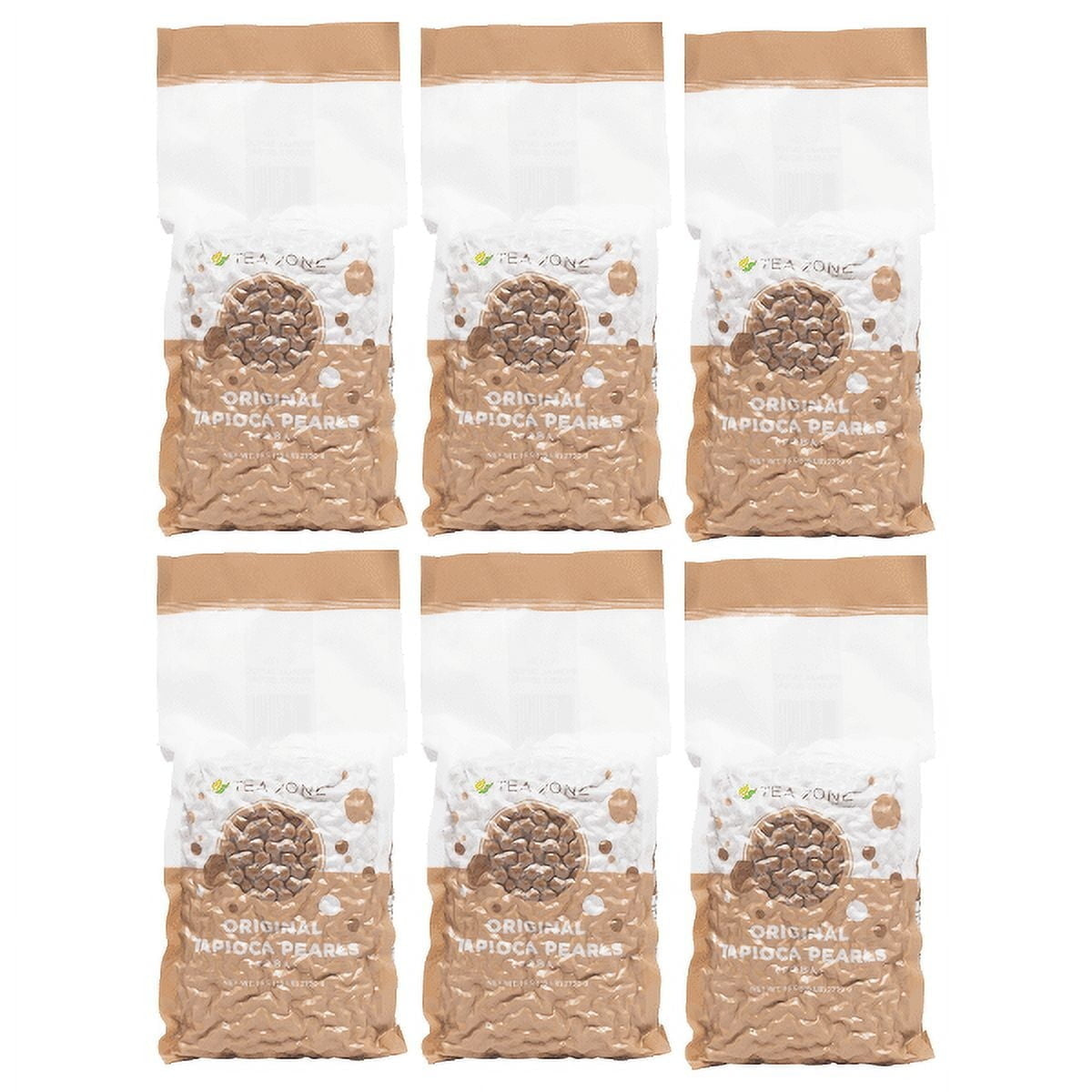 6-PACK OF Topping Tapioca Tapioca Pearls (Original) - Case of 6 Bags
