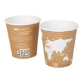 1000-PACK OF CUP PAPER HOT WRLDRT BRN CMPST