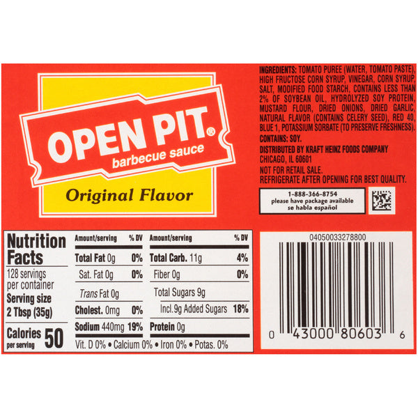4-PACK OF SAUCE BBQ REGULAR