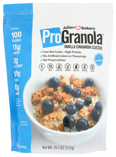 12-PACK OF Cereal Granola Julian Bakery 19.5 oz