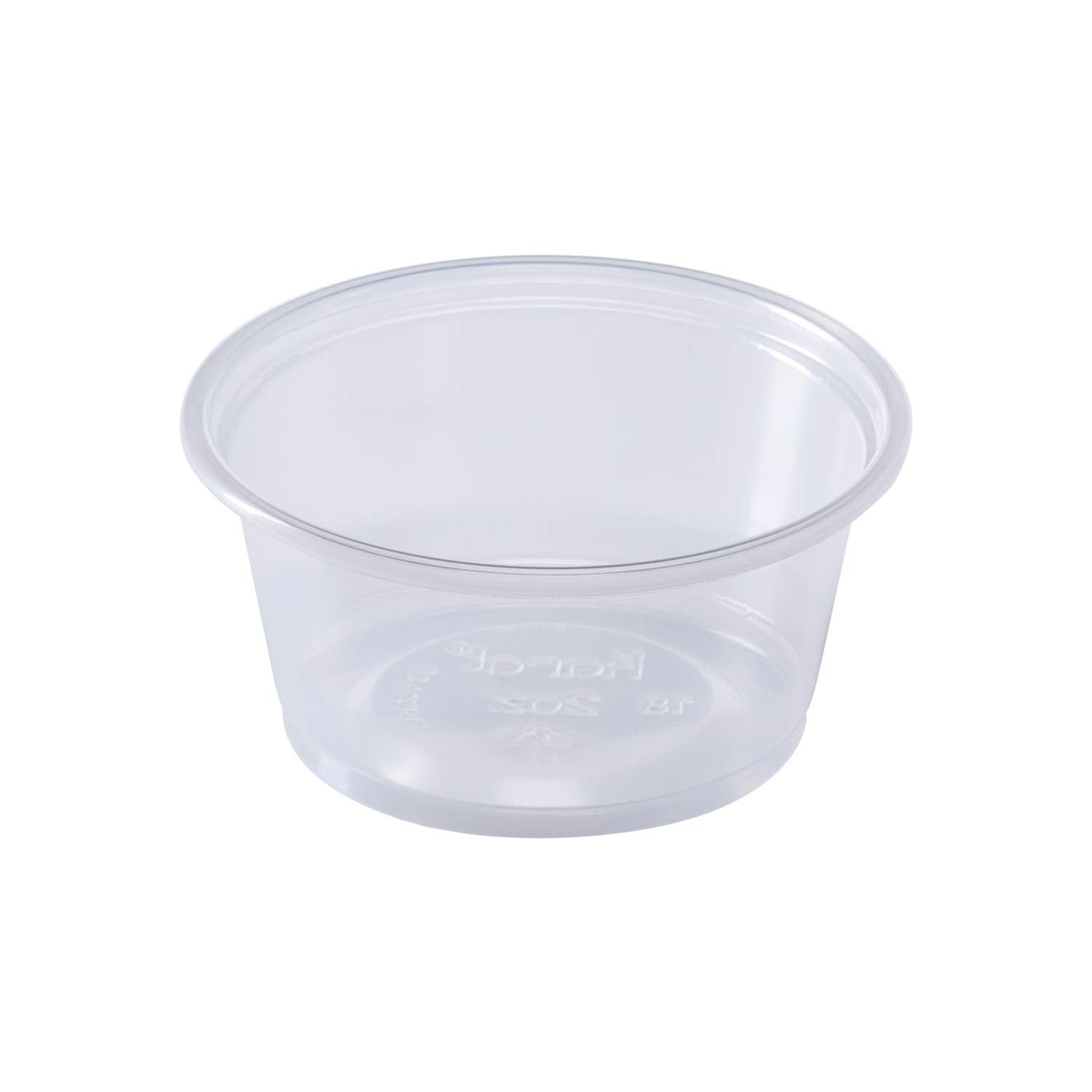 2500-PACK OF Cup Sauce Karat FP-P200-PP 2 oz. PP Portion Cups - Clear (Case of 2500)
