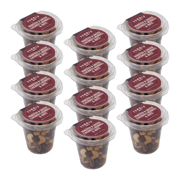 12-PACK OF Nut Mix Cherry Berry Roasted Salted Ferris Eb 4.5 oz
