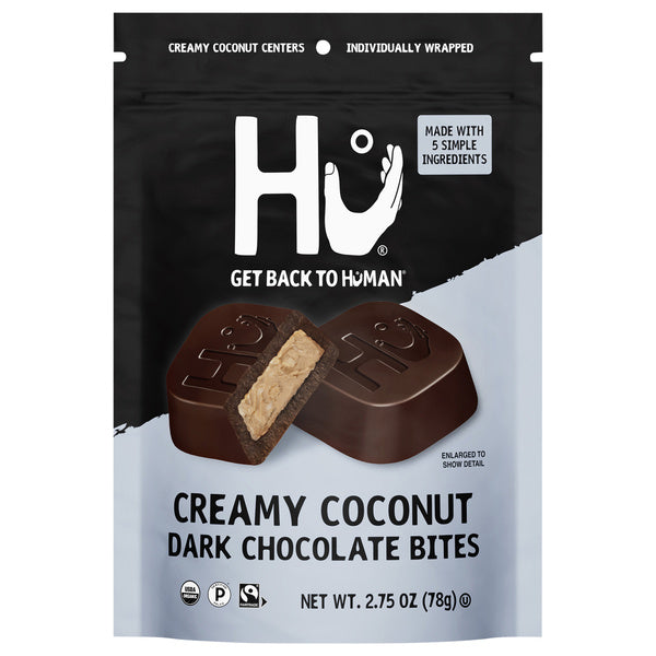6-PACK OF CHOCOLATE DARK CREAMY COCONUT BITES