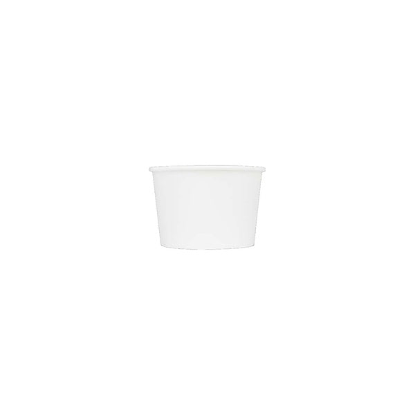 500-PACK OF Container Paper Karat Earth 16oz Eco-Friendly Paper Food Containers (114.6mm), White - 500 pcs