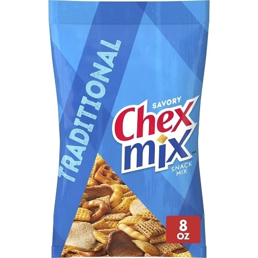 6-PACK OF Savory Traditional Snack Mix Chex Mix Dry, 6 - 8 Oz