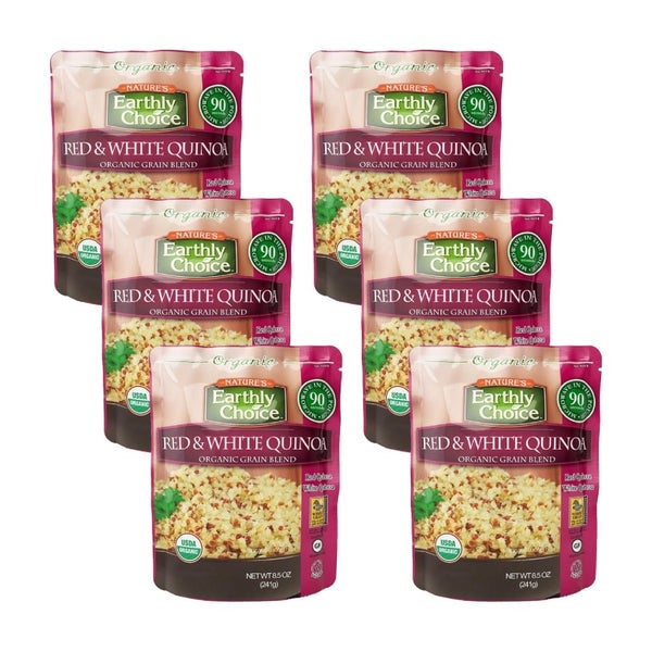 6-PACK OF Quinoa Grain Organic Natures Earthly 8.5 oz
