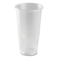 600-PACK OF Cup Plastic Karat C-KPP32 32 oz. Translucent PolyPro Plastic Cups - Perfect for Cold Beverages (600 Count Carton)