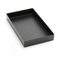 1 EA-PACK OF TRAY STNLS RECT BLK 15X9