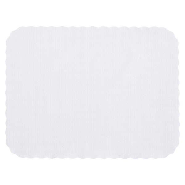 1000-PACK OF TRAY MAT KNURL EMBS SCALLOPED
