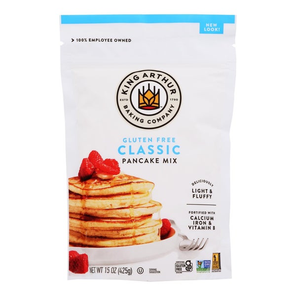 6-PACK OF Mix Pancake Gluten Free King Arthur (Baking Prod) 15 oz