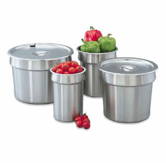 6.5 IN-PACK OF PAN INSET STD VEG S-S 4 1/8 QT