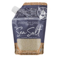 6-PACK OF Salt Sel Gris French Grey Tamise Grain (Coarse) Pour Spout Pouch 6 X 16 Oz