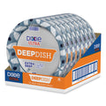 18-PACK OF PLATE PAPER BLUE, YELLOW DEEP DISH