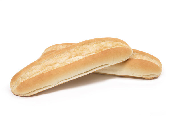 6- PACK OF ROLL HOAGIE WHT SUB BKD 12IN