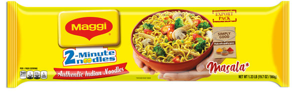 12-PACK OF Noodle Dry Maggi Masala Instant Noodles 12x560gm Pack