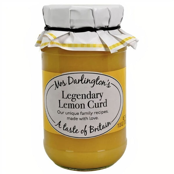6-PACK OF Custard, MRS. DARLINGTON LEMON CURD, LBB Imports