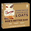 6-PACK OF Snack Bar Peanut Butter Chocolate Bobs Red Mill 7.4 oz