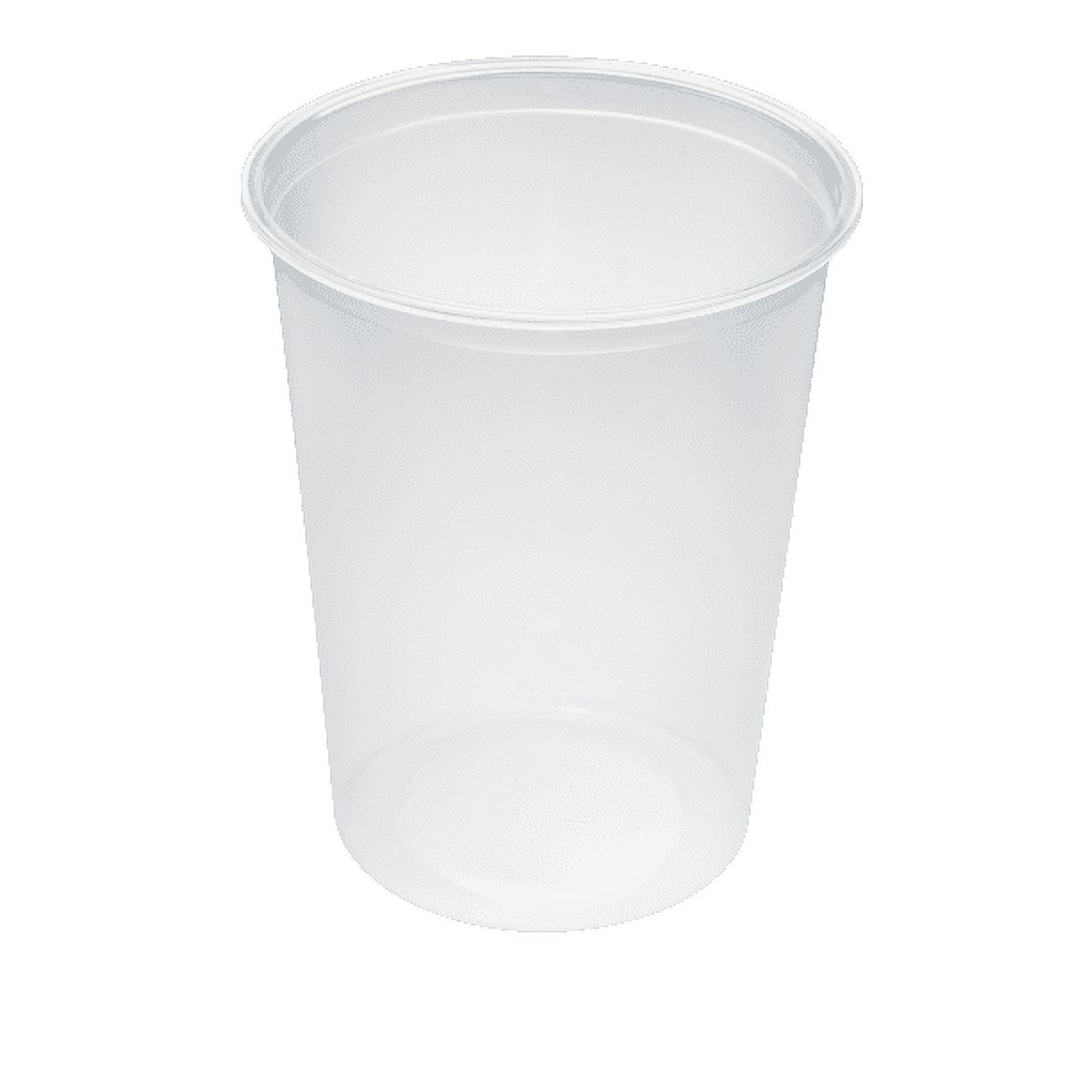 500-PACK OF Container Takeout Karat Earth 32oz Eco-Friendly PLA Round Deli Container (117mm) - 500 pcs