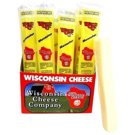 192-PACK OF Muenster Cheese Wisconsin Cheese, 8 - 24 - 1 Oz