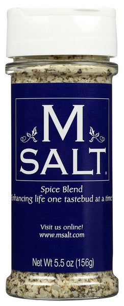 24-PACK OF SEASONING BLEND SALT, GARLIC, PEPPER 5.5 OUNCE - CASE OF 24