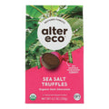 8-PACK OF TRUFFLE CHOCOLATE SEA SALT