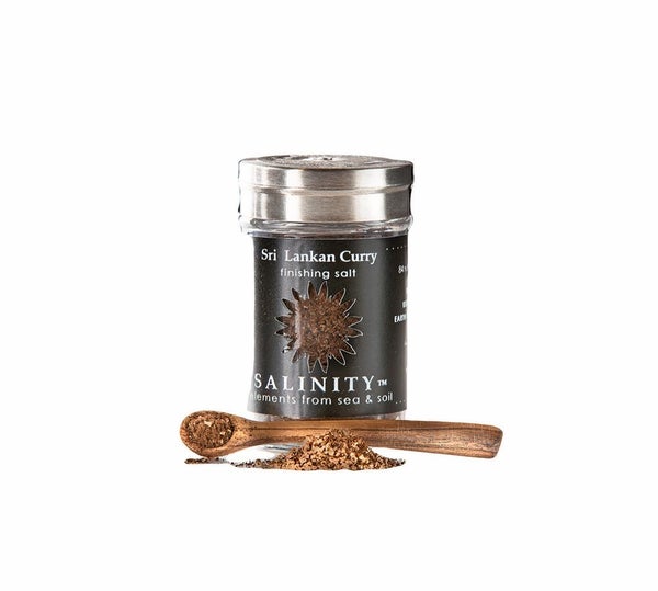 6-PACK OF Spice Blend Sri Lanken, Salinity Finishing Salt