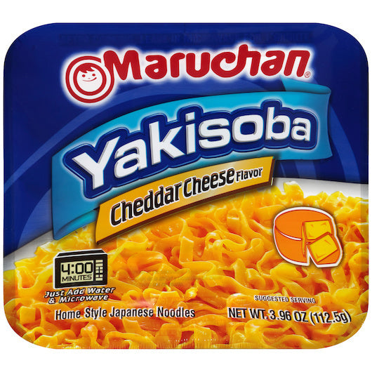 8-PACK OF Cheddar Cheese Flavored Home Style Japanese Noodles Maruchan Inc, 8 - 3.96 Oz