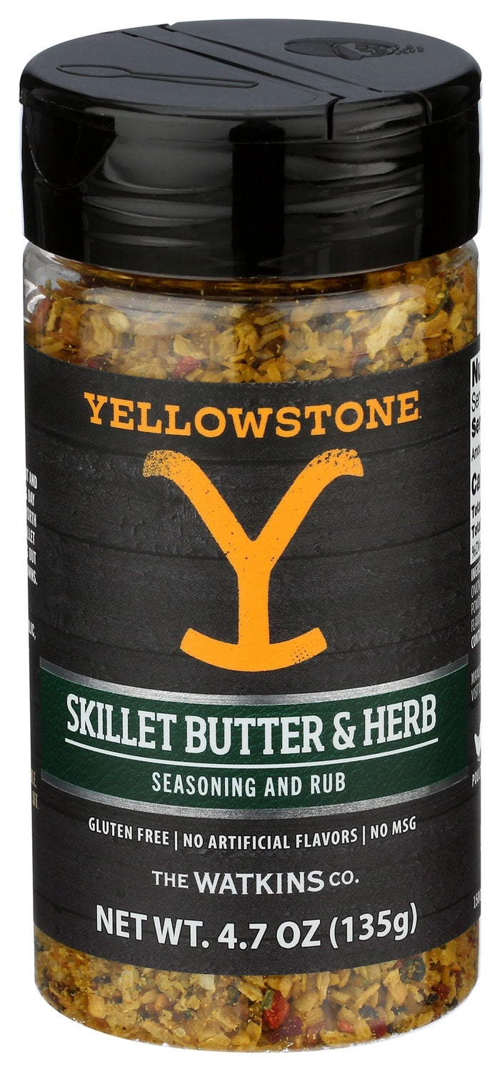 6-PACK OF SEASONING RUB SKILLET BUTTER & HERB