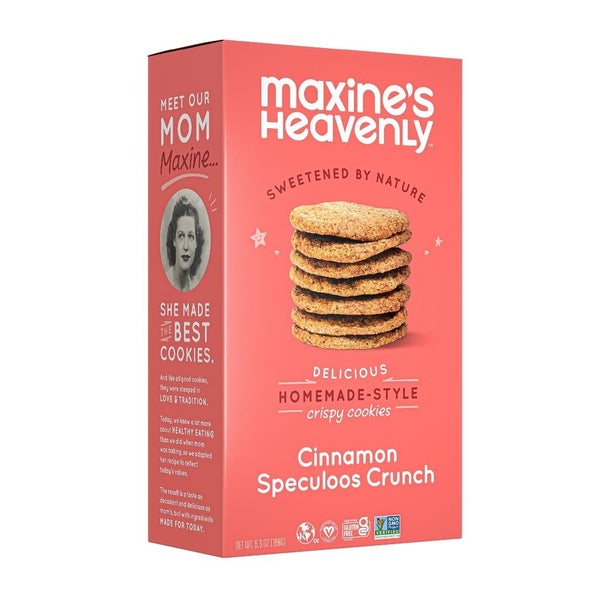 8-PACK OF Cookies Crispy Cinnamon Speculoos, Maxine's Heavenly