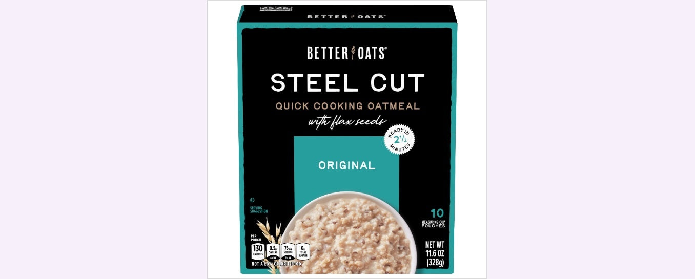 6-PACK OF OATMEAL INSTANT ORIGINAL WITH FLAX SEEDS