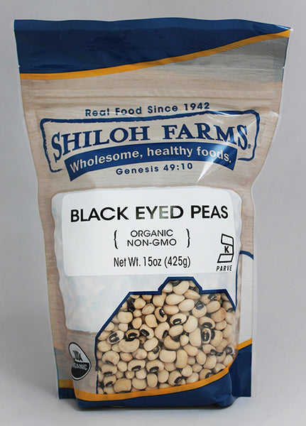 6-PACK OF Pea Organic Black Eyed, 6 x 15 oz (K)