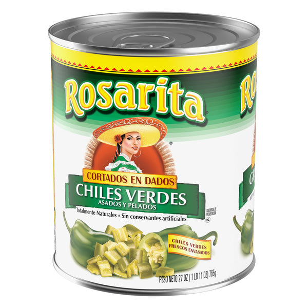 12-PACK OF PEPPER CHILI GREEN DICED