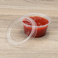 2500-PACK OF Lid Togo Karat 2,500 ct PET Plastic Portion Cup Lids (60 mm)