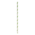 3000-PACK OF STRAW PAPER COMPOSTABLE 8 INCH DISPOSABLE