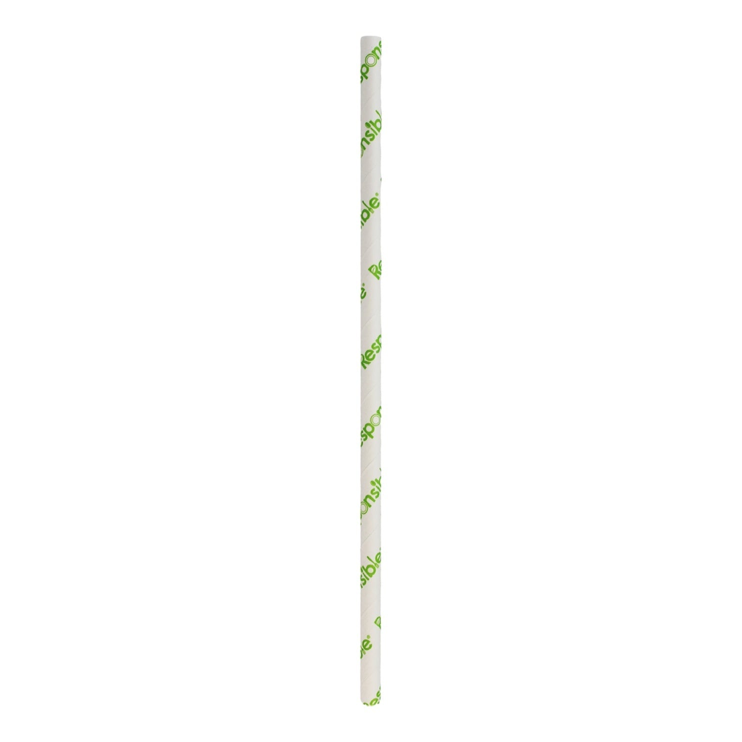 3000-PACK OF STRAW PAPER COMPOSTABLE 8 INCH DISPOSABLE