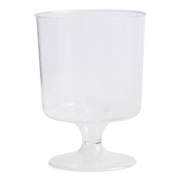 24-PACK OF CUP PLAS CLR FLTD WINE 1PC5Z
