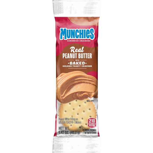 12-PACK OF CRACKER TOAST PEANUT BUTR