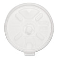 1000-PACK OF Lid Lift Dart 12FTLS Lift N' Lock Lids for 10-14 oz. Cups - Translucent -
