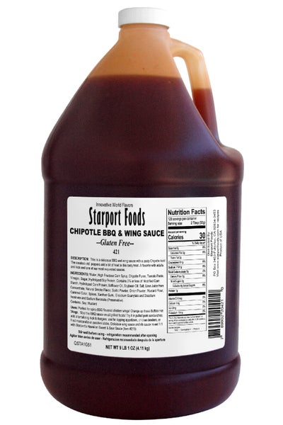 4-PACK OF SAUCE BBQ CHIPOTLE