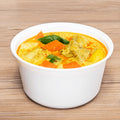 300-PACK OF Bowl Food Karat 300 ct 48 oz Disposable Bowls | White | Injection Molded PP | 179 mm