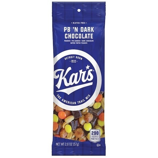36-PACK OF Peanut Butter & Dark Chocolate Kar'S (Nuts), 3 - 12 - 2 Oz