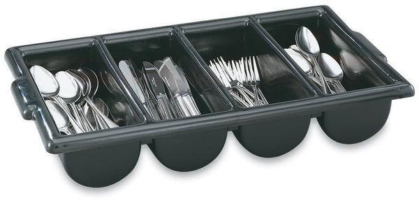 EA-PACK OF BOX CUTLERY PLAS BLACK 4 COMP