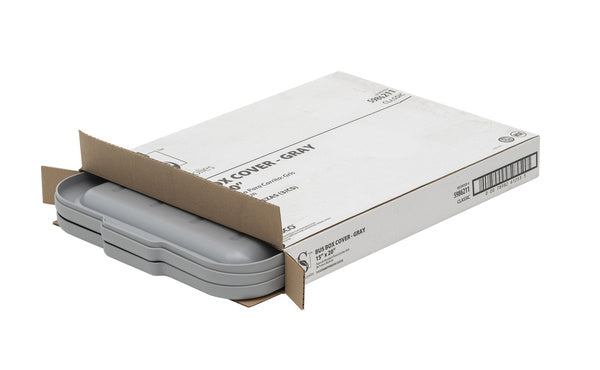 EACH-PACK OF COVER BOX BUS GRAY 15X20