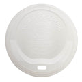 1000-PACK OF CUP/LID CPLA Compostable Sip Lids | Fits 10-20 oz World Centric Coffee Cups| 1000 count