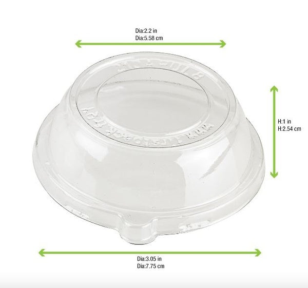 60-PACK OF LID PLAS DOME FOR PRTN CUP