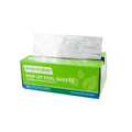 300-PACK OF CONTAINER FOOD COMPOSTABLE MOLDED FIBER 3-C TACO HINGED 8 X 7 INCH DISPOSABLE WHITE