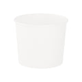 1000-PACK OF Container Paper Karat Earth Eco-Friendly 10oz Paper Cold/ Hot Food Container (90.8mm), White - 1,000 pcs