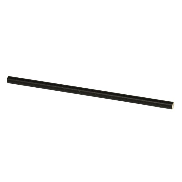 8-PACK OF STRAW PAPER BLK GNT WRPD 7.75