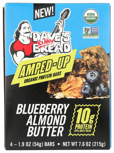 6-PACK OF Snack Bar Daves Killer Br 7.6 oz